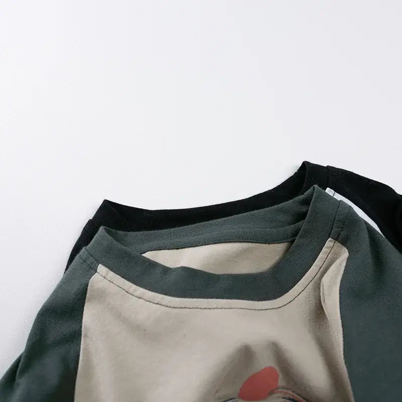 Short Sleeve Cartoon Unisex Tee