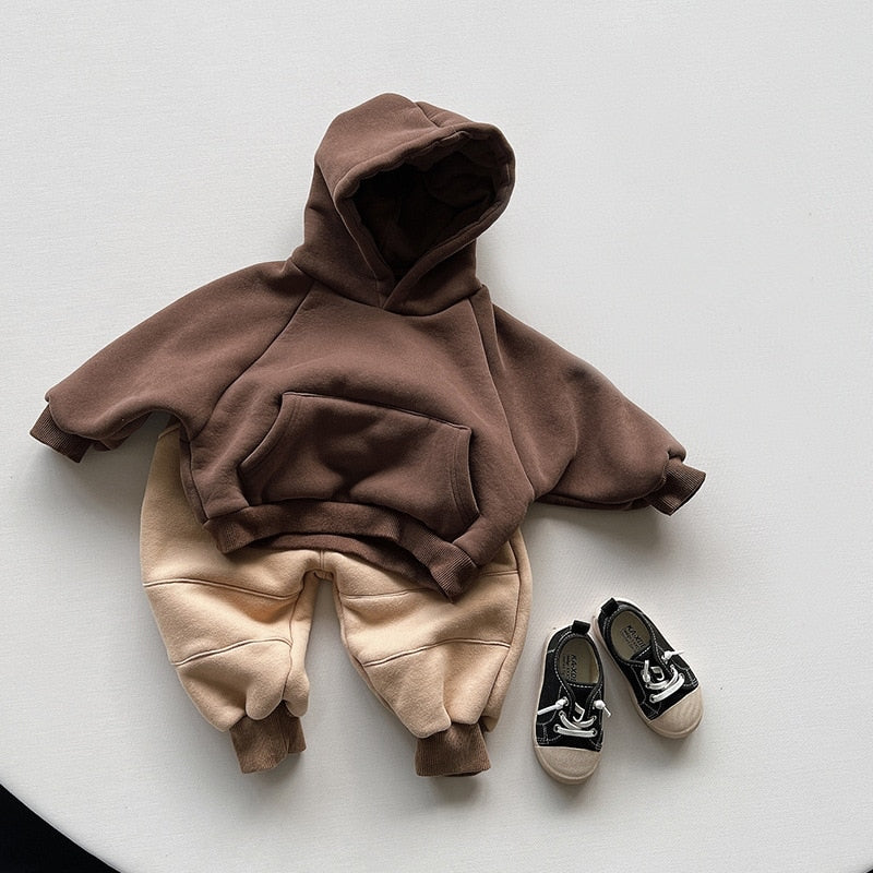 Warm Hooded Sweatshirt