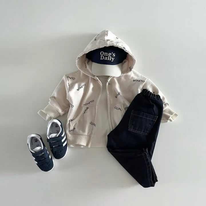 'BONITO' Print Hoodie