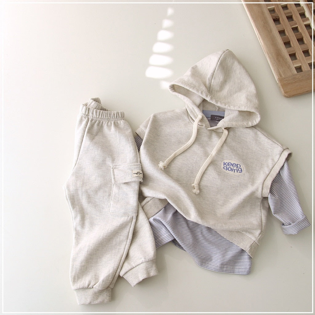 Sleeveless Hooded Vest