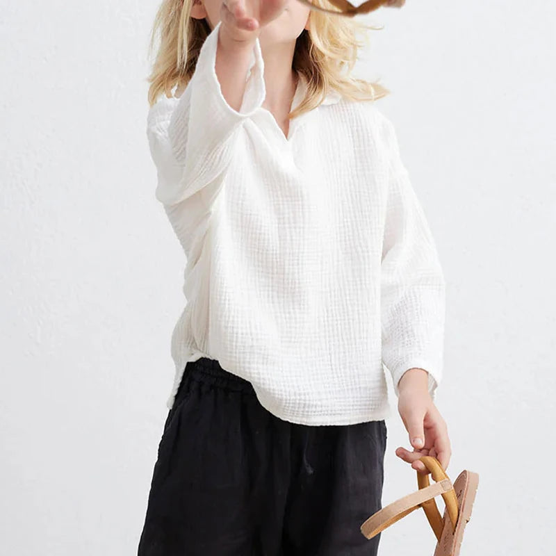 Cotton Soft Gauze Shirt