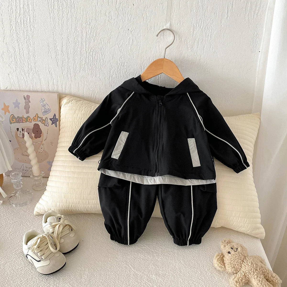 Hooded Sporty Track Suit