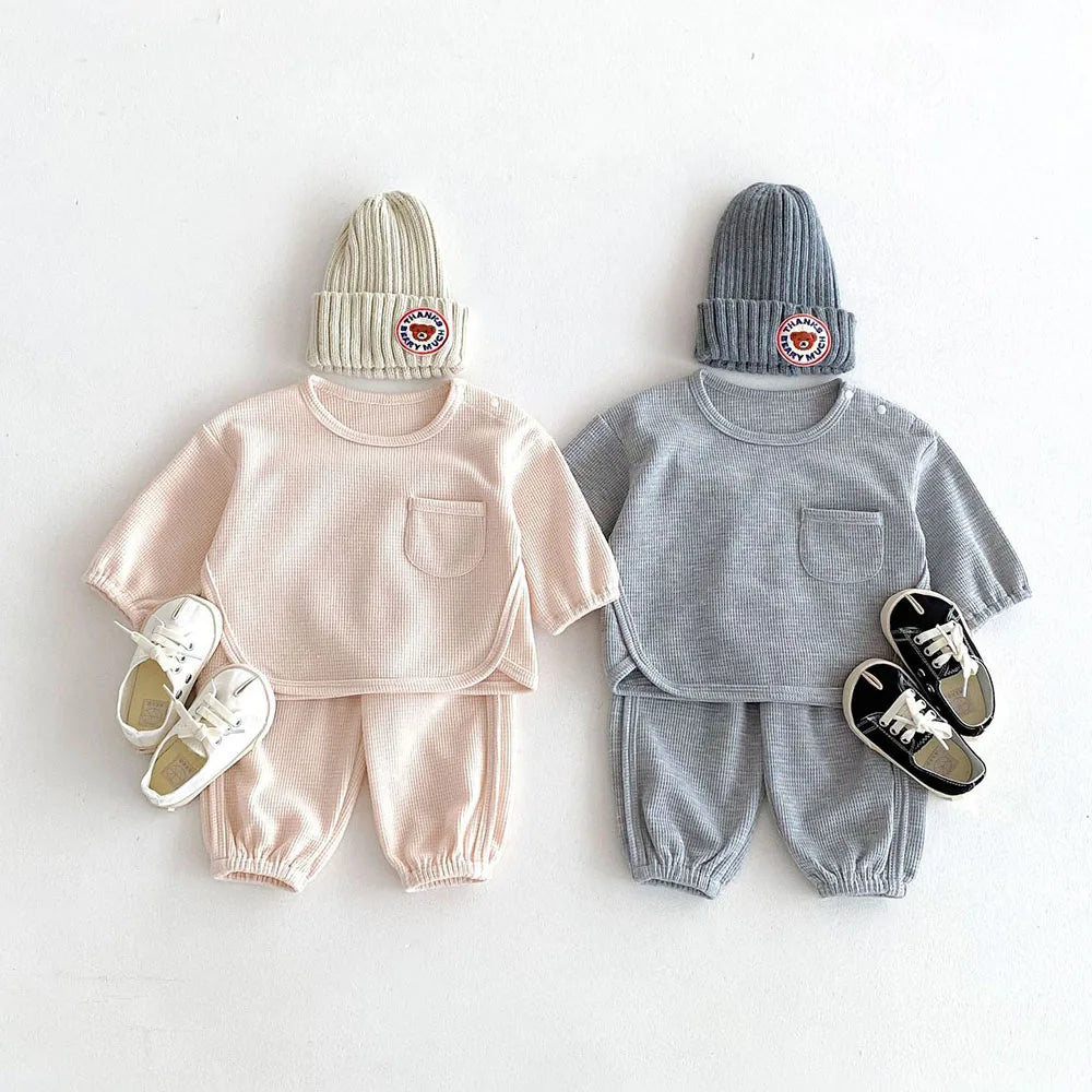 Solid Color Waffle Set