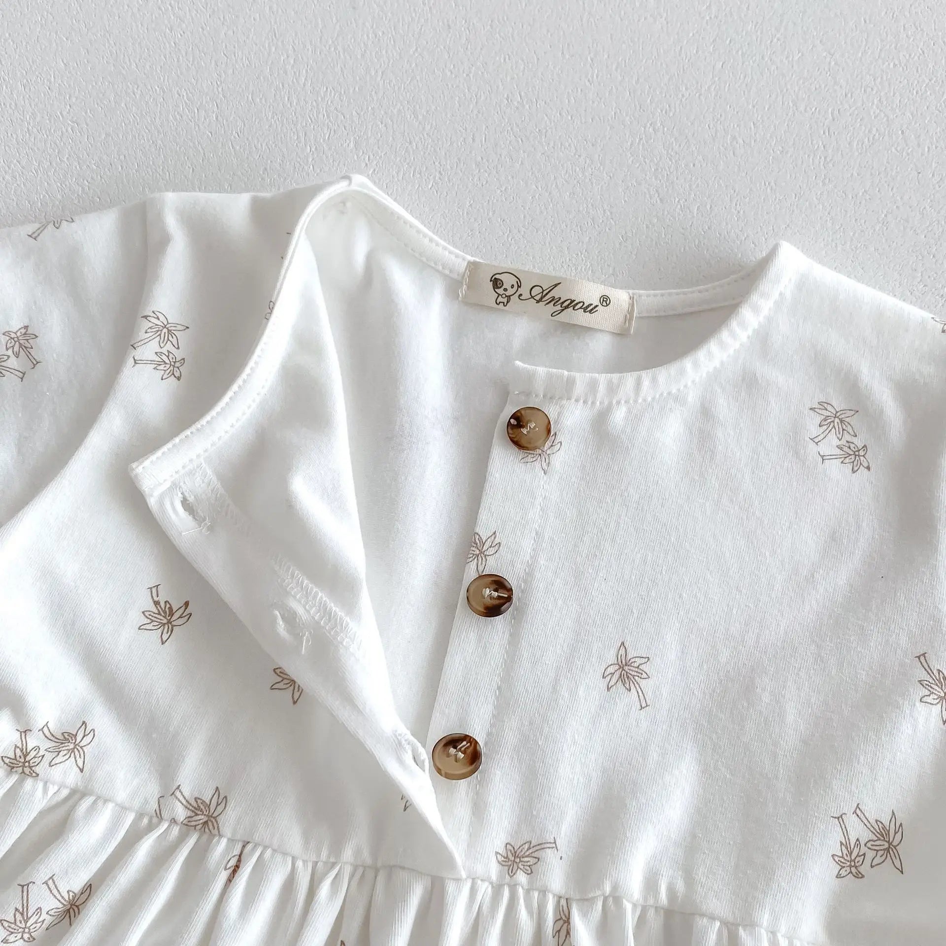 Cute Short Sleeve Casual Dress