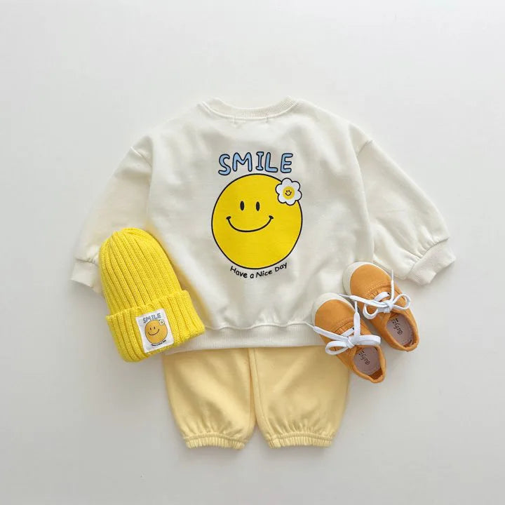 'SMILE' Smiley Face Sweatshirt
