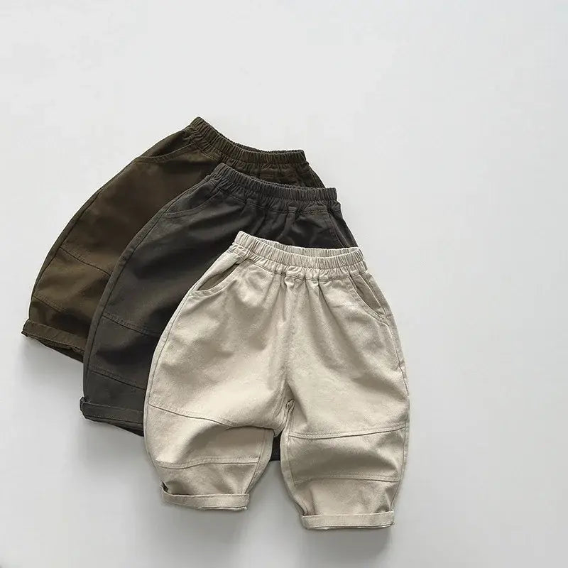 Casual Solid Children's Trousers