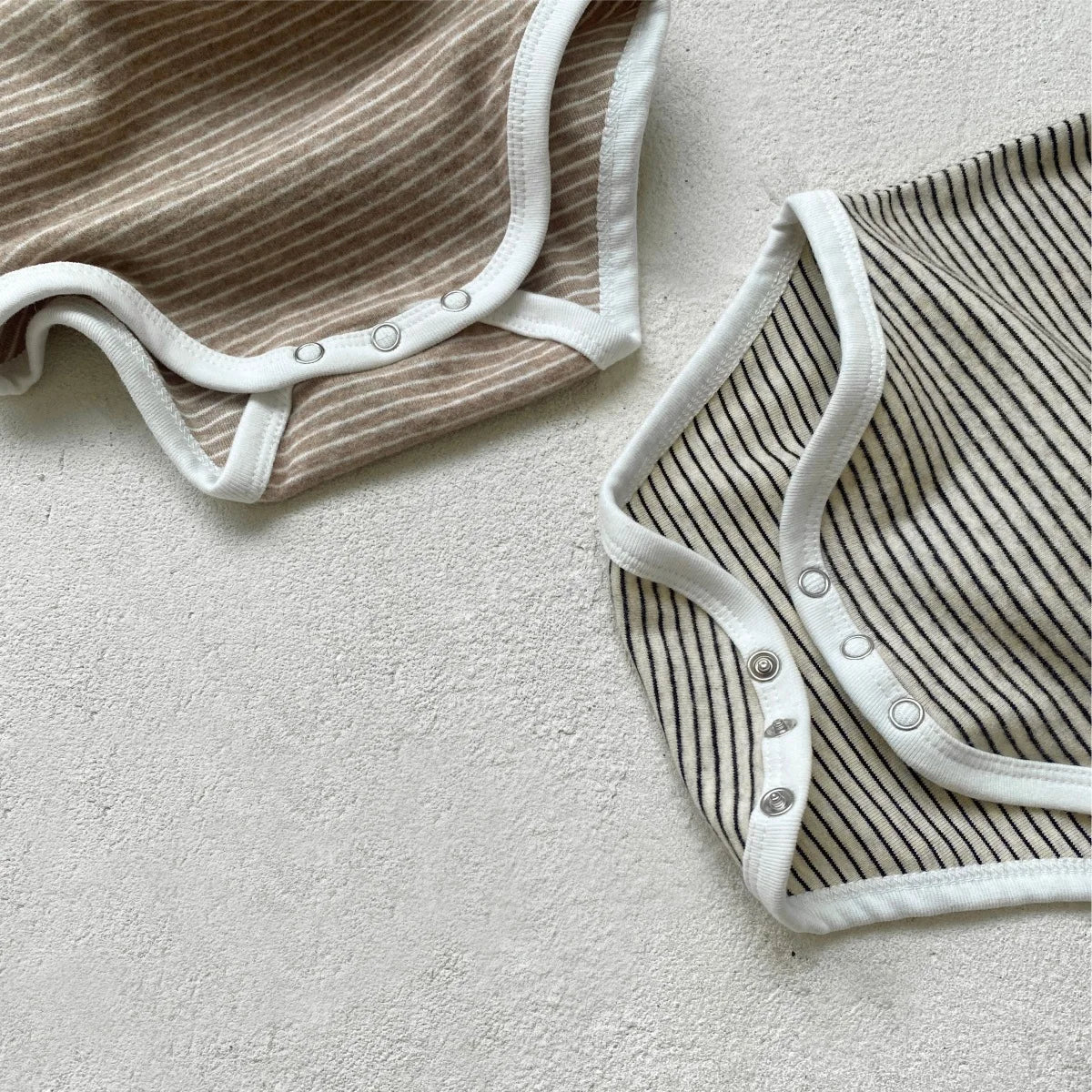 Long-Sleeve Striped Infant Set