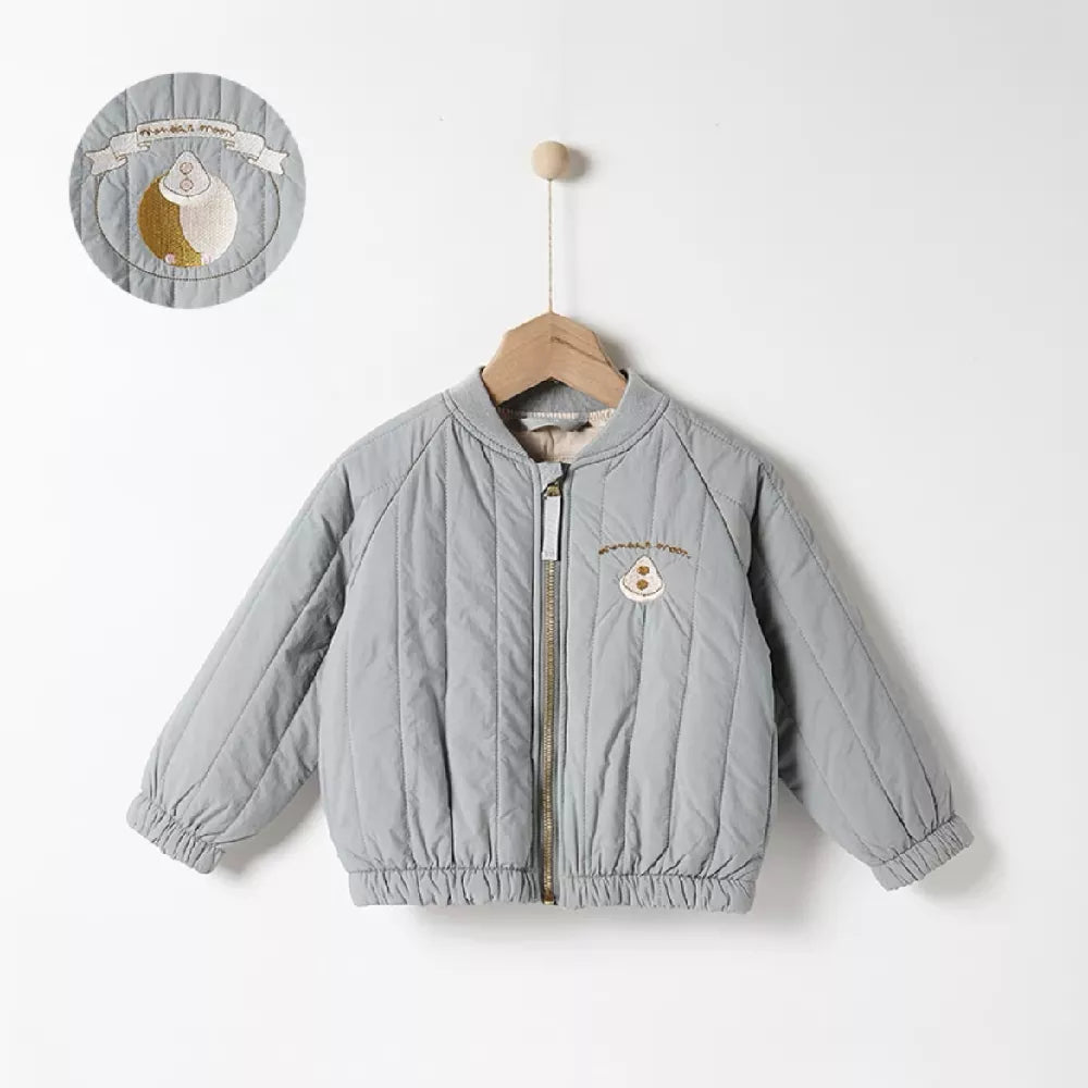 Fleece-Lined Kids Bomber Jacket