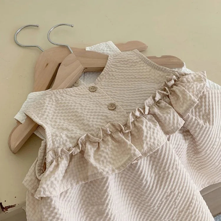Sleeveless Ruched A-Line Dress