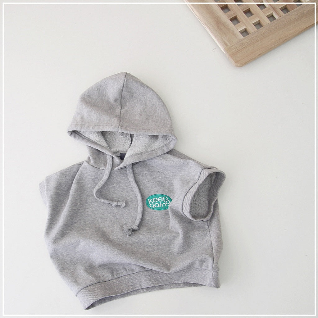 Sleeveless Hooded Vest