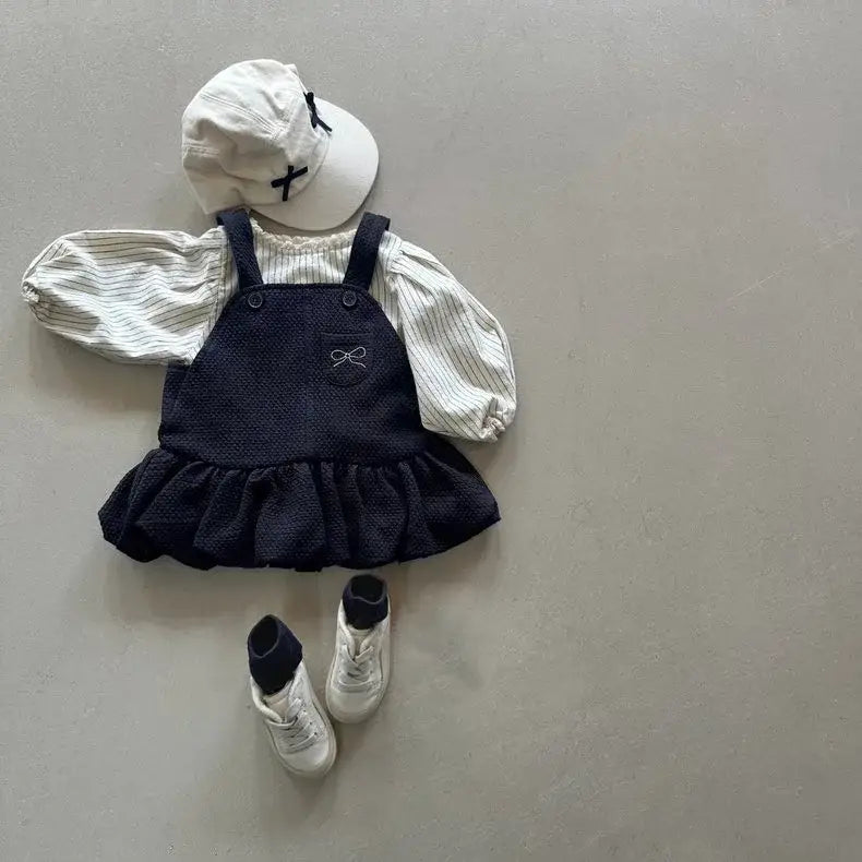 Girls Balloon Sleeveless Dress