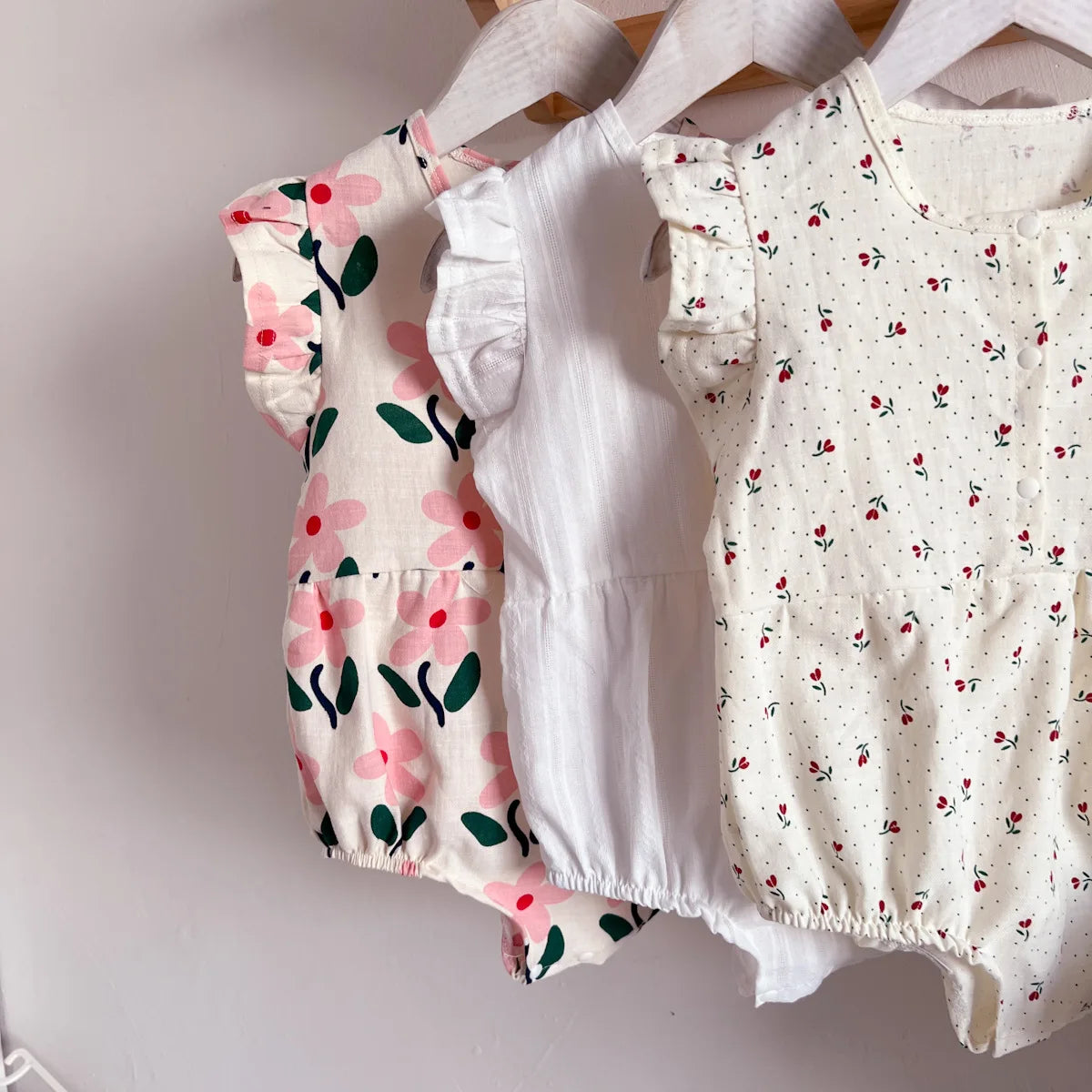 Fly Sleeve Girls Onesie