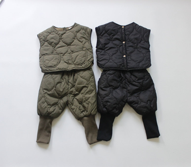 Winter Padded Vest & Pants