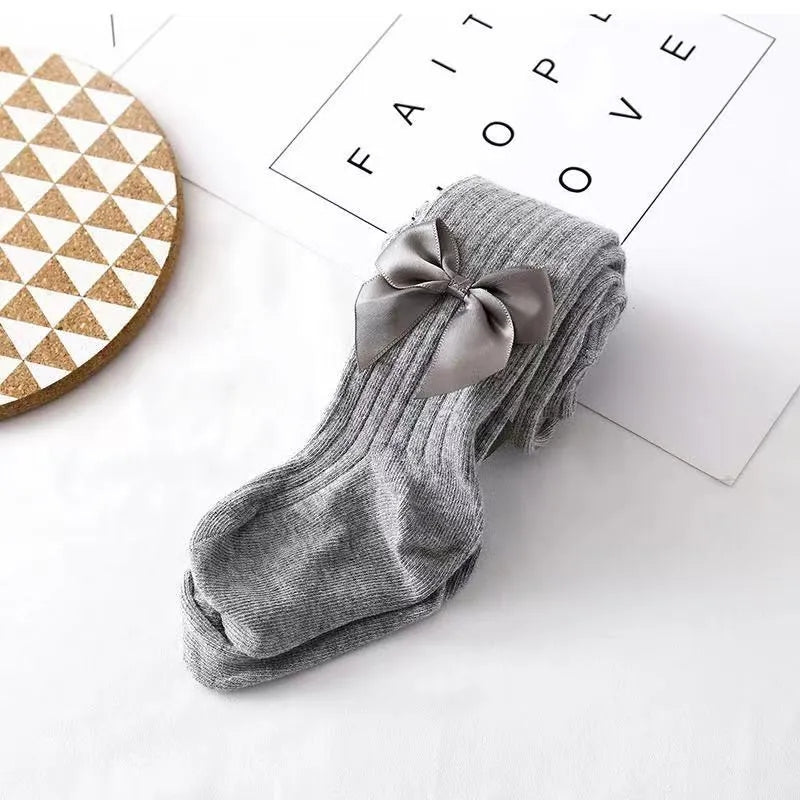 Cute Bowknot Tights For Girls