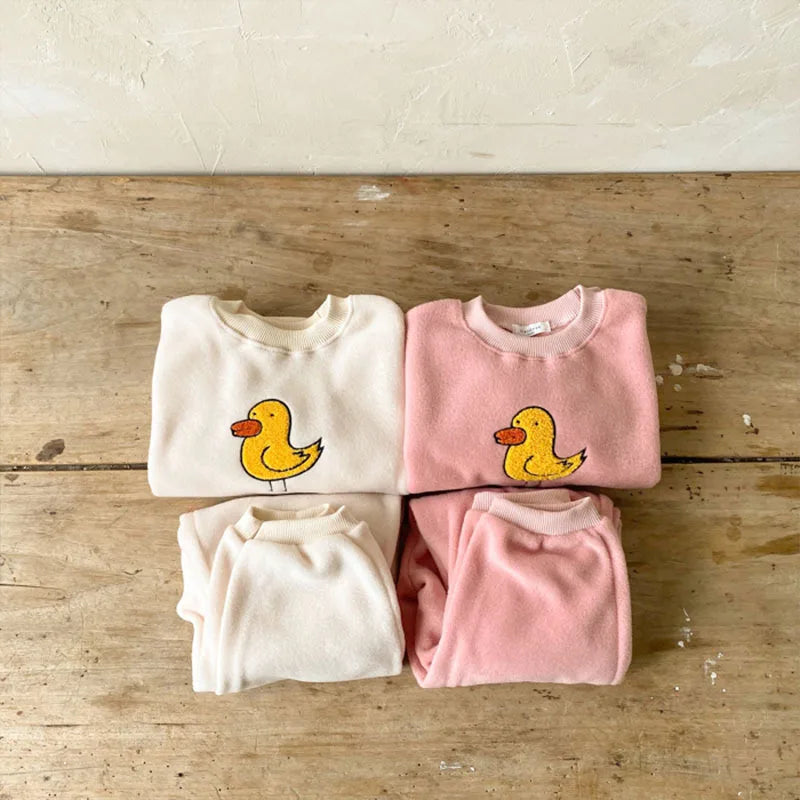 Warm Fleece Duck Set
