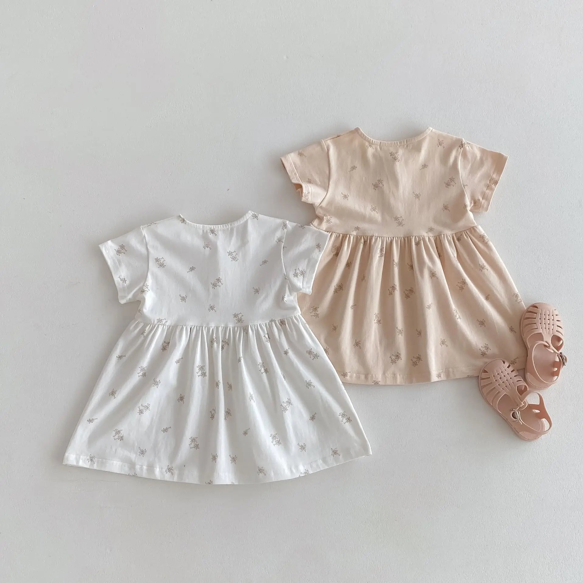 Cute Short Sleeve Casual Dress
