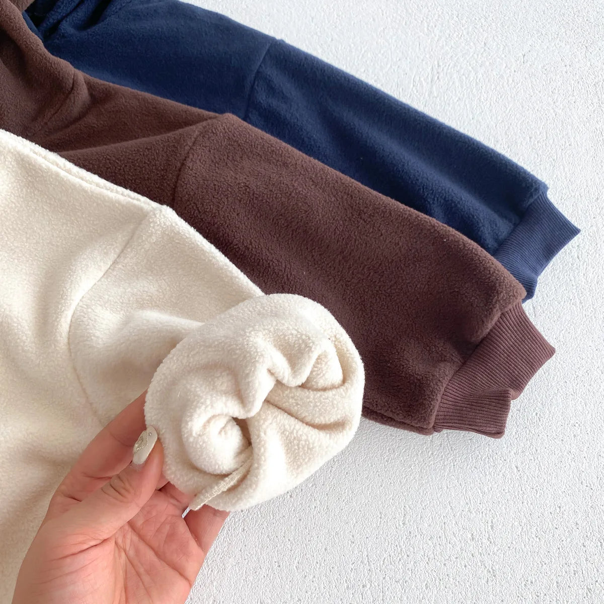 'ABC' Fleece Jogger Set