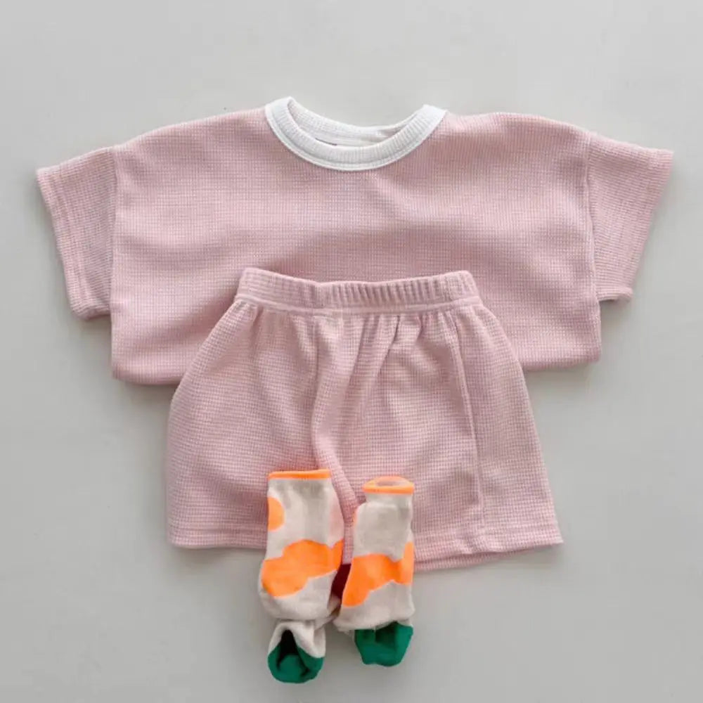 Solid Cotton Unisex Set