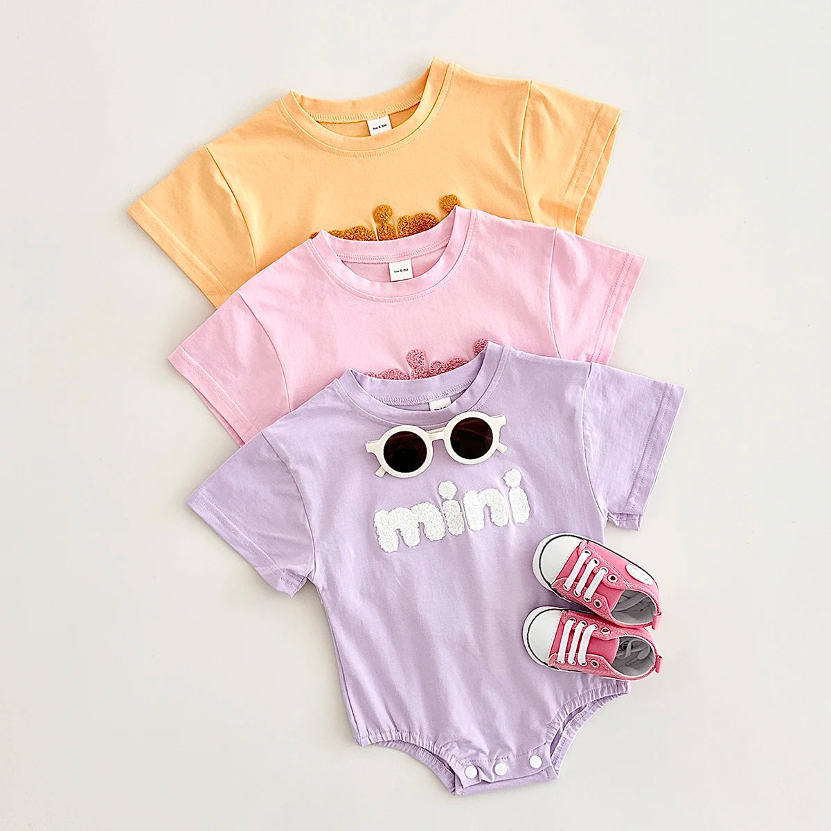 'Mini' Short Sleeve Onesie