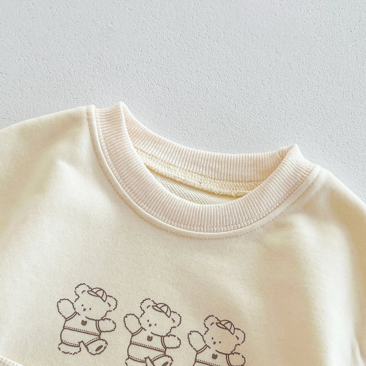 Three Little Bears Long Sleeve Romper