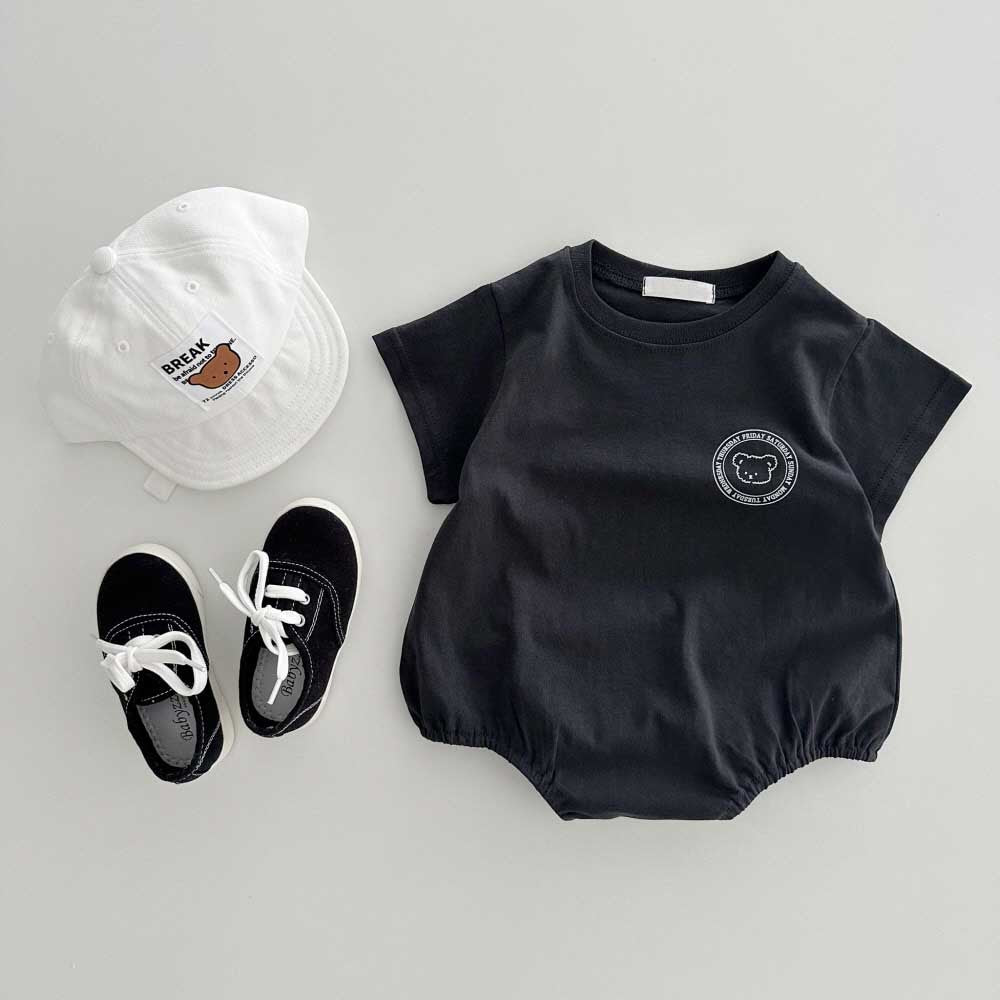Little Bear Short-Sleeved Onesie