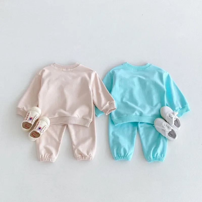 'NEW YORK' Long-Sleeved Jogger Set