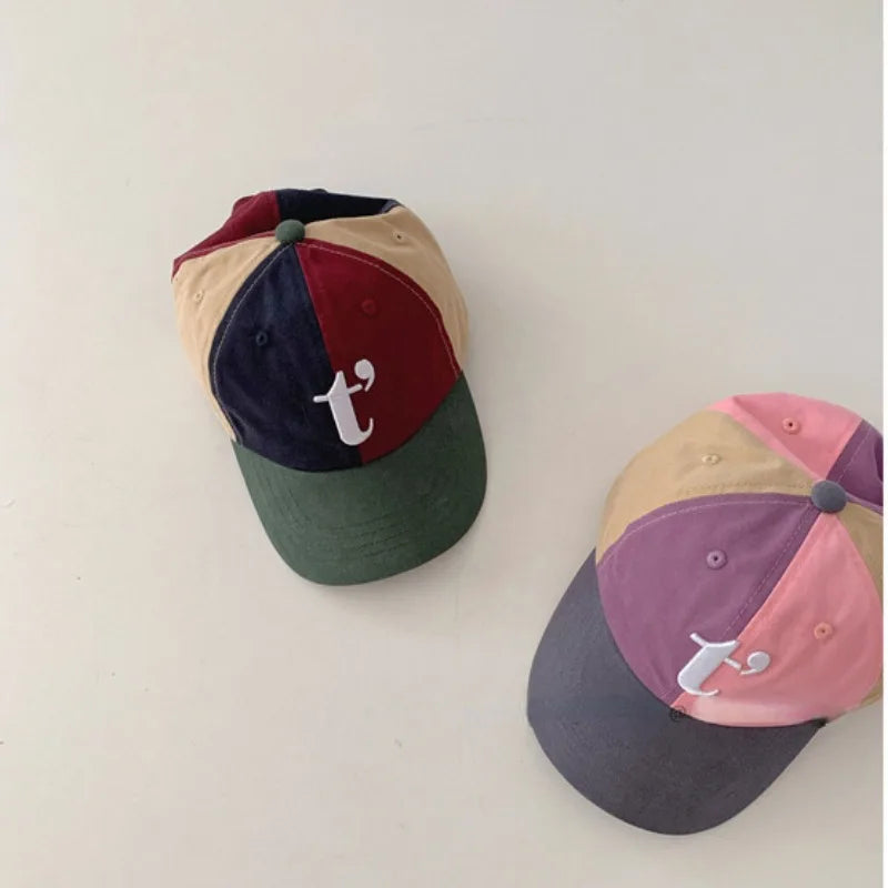 Color-Block Kids Baseball Hat