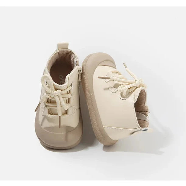 Soft Solid Waterproof  Ankle Boots
