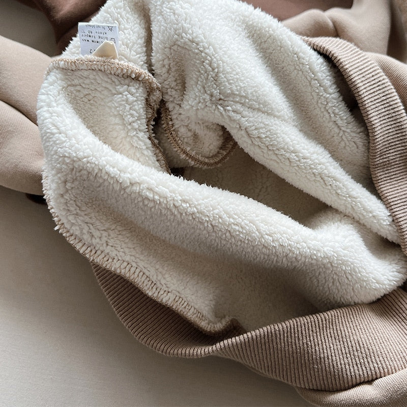Warm Hooded Sweatshirt
