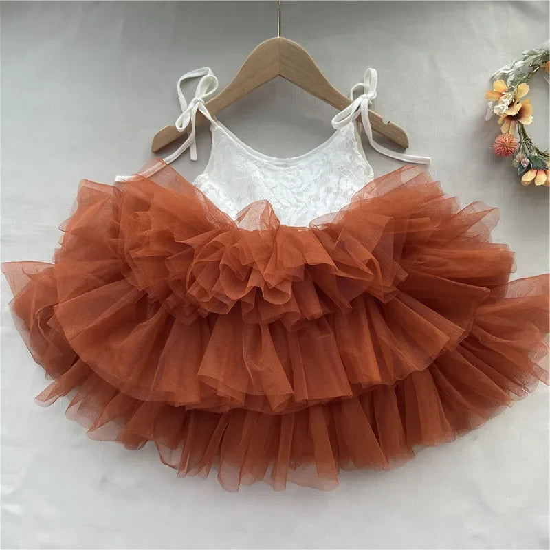 Girls Lace Tutu Dress