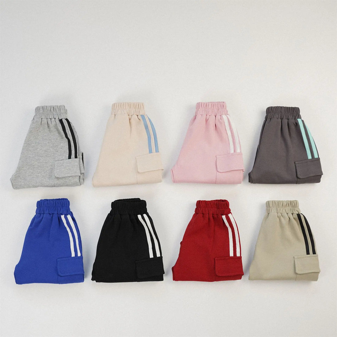 Striped Cargo Pants