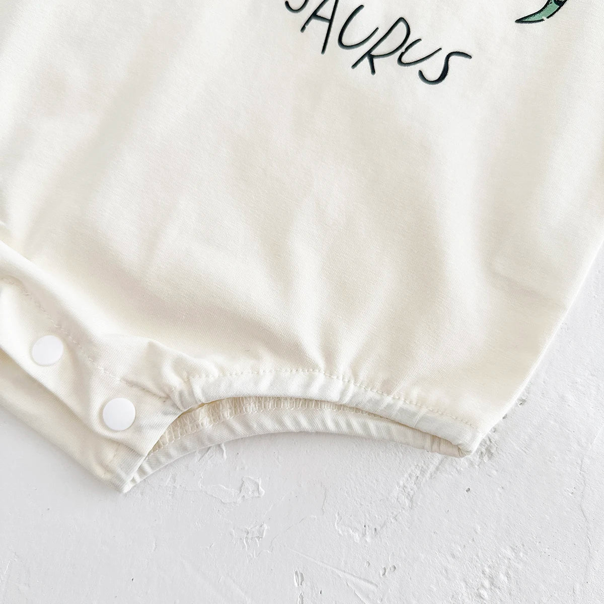 Dinosaur Print Short Sleeve Onesie