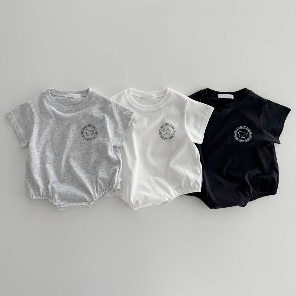 Little Bear Short-Sleeved Onesie