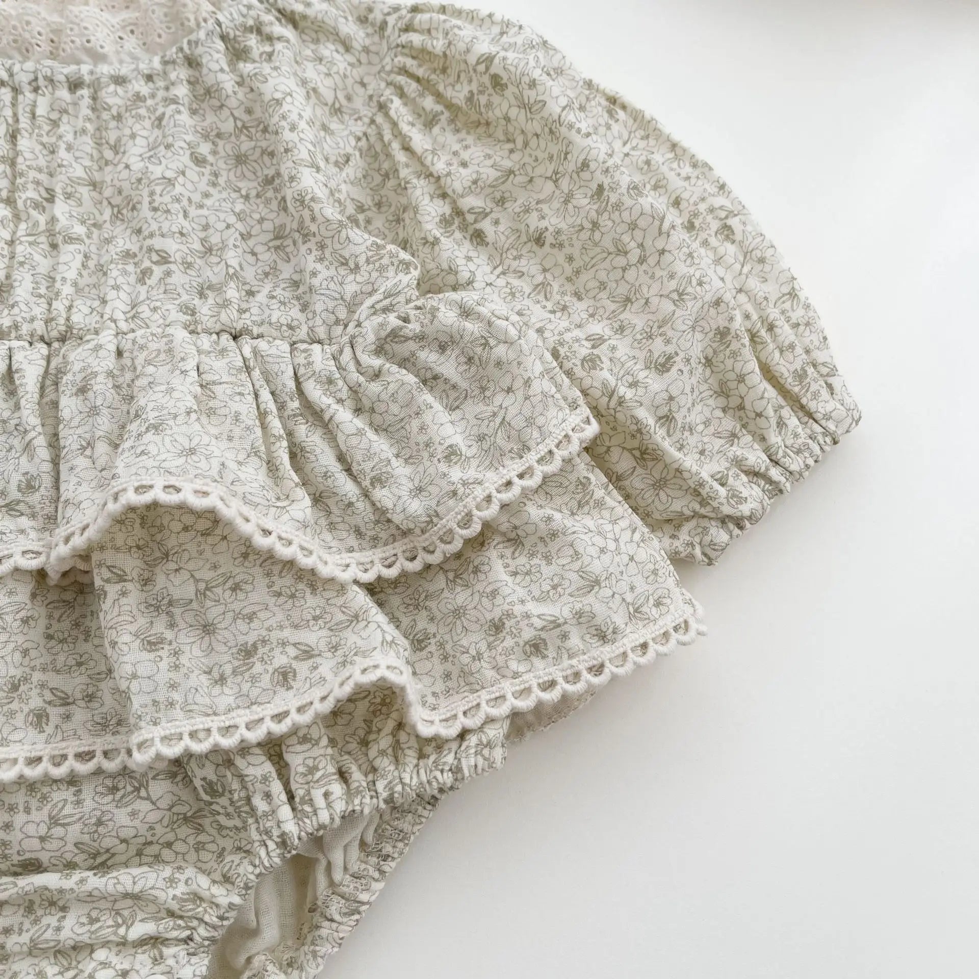 Floral Boho Infant Romper