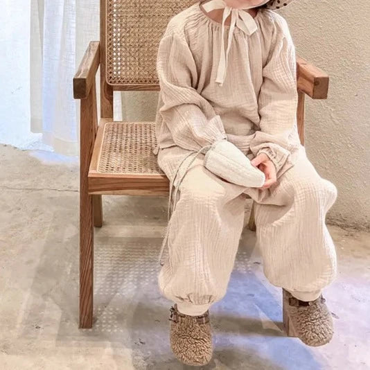Lightweight Casual Muslin Set