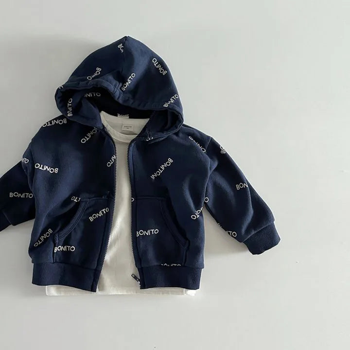 'BONITO' Print Hoodie