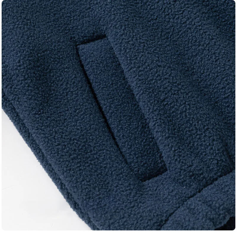 Color Block Polar Fleece Jacket