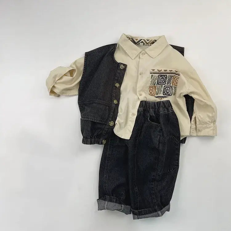 Vintage  Solid Jeans