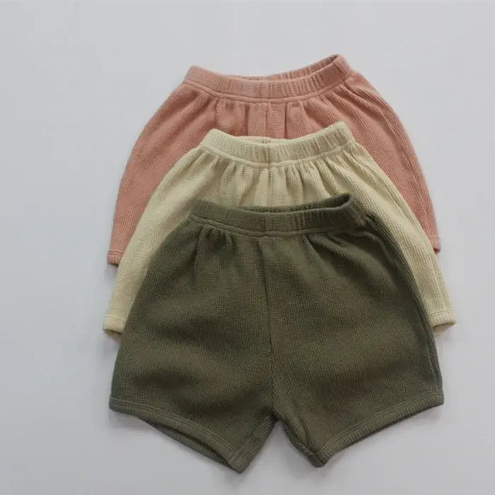 Solid Sleeveless Tank and Shorts Set