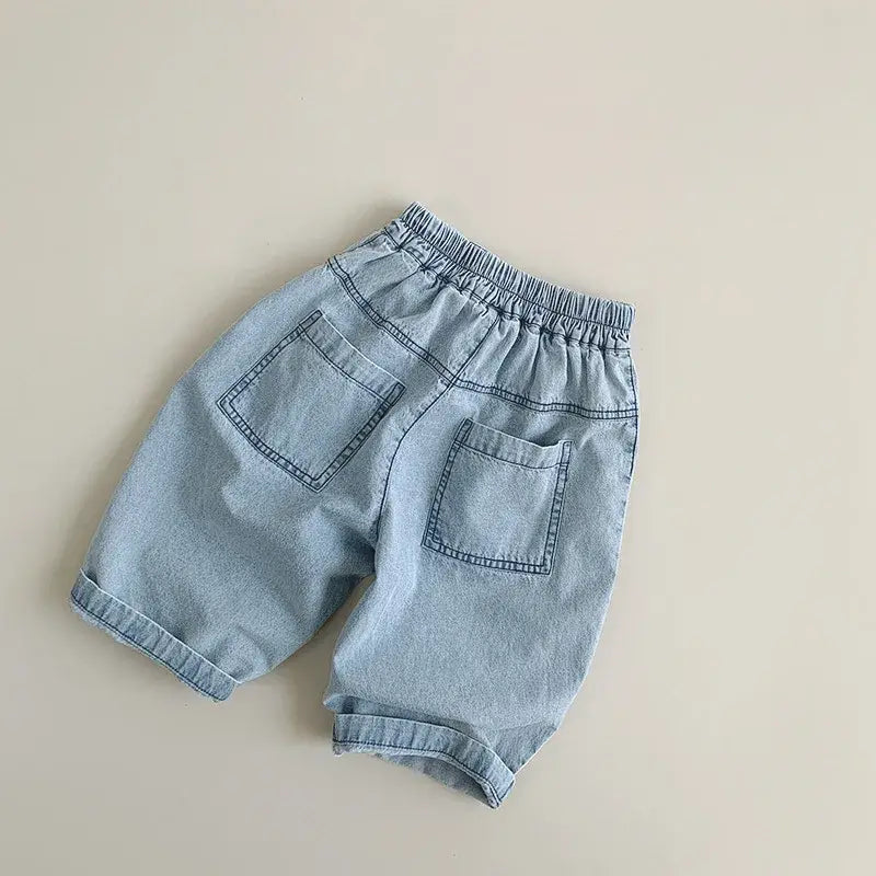 Light Wash Denim Pants