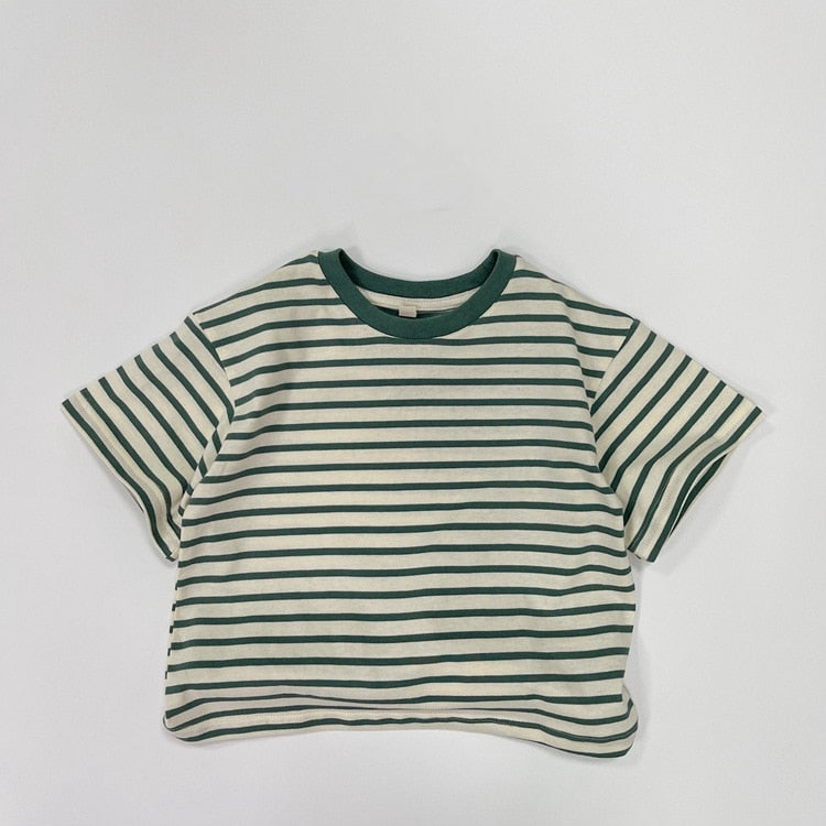 Striped  Casual T-Shirt