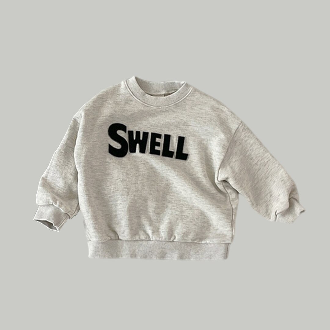 'SWELL' O-neck Sweatshirt
