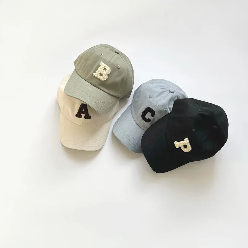 Embroidered Letter Baseball Cap