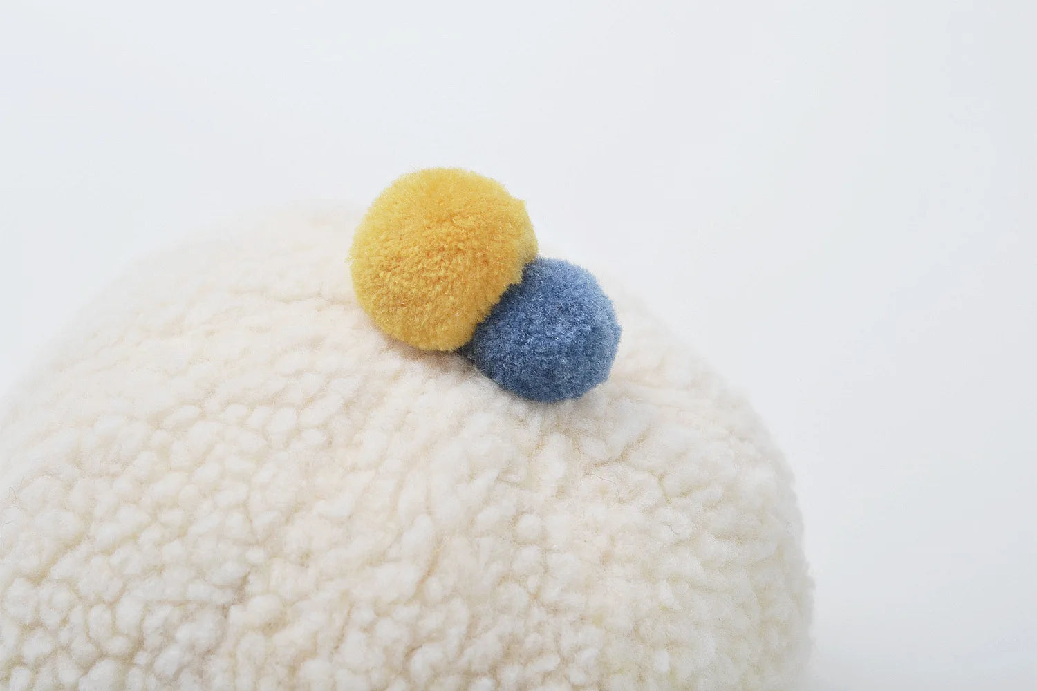 Smiley Face Sherpa Baseball Hat