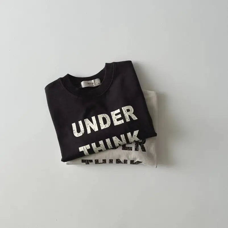 'UNDERTHINK IT' Long-Sleeve Tee