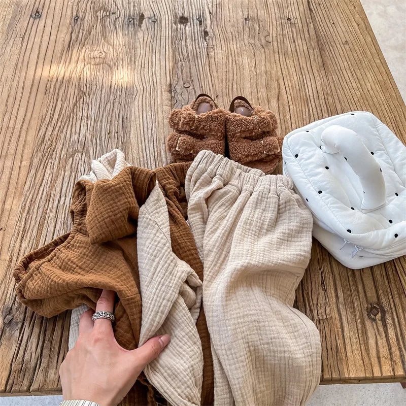 Lightweight Casual Muslin Set