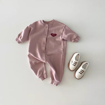 'About Love' Button-Down Romper