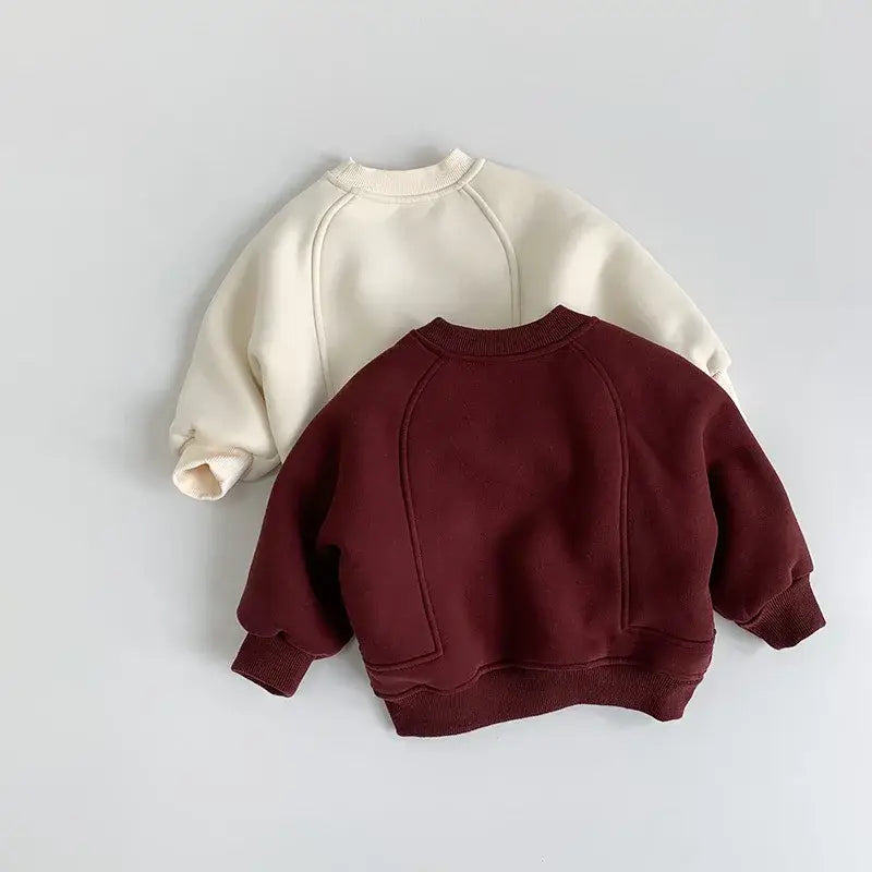 Thick Warm Unisex Fleece Sweatshirt