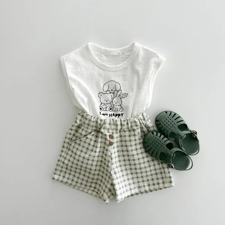 Summer Casual Plaid Shorts