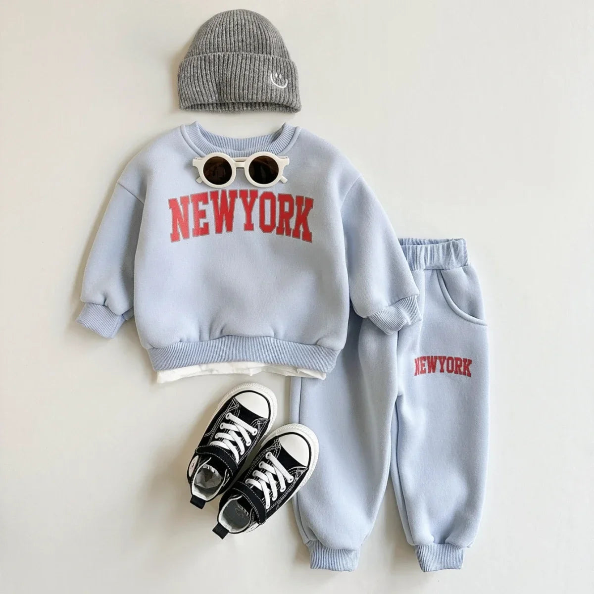 'NEW YORK' Jogger Set